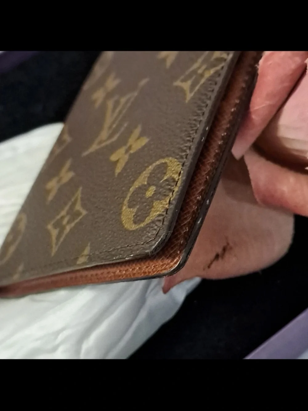Louis Vuitton Brown Monogram Canvas wallet